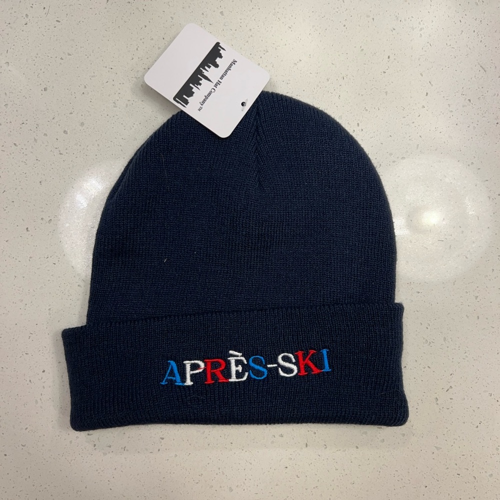 Après-Ski Navy Beanie